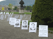 LExposition des portraits des Liquidateurs lors de la Grande Vigie de Genève 2009