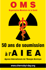 Poster for the  2009 Commemoration in Geneva of the Chernobyl disaster