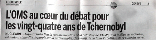 Le Courrier, journal national Suisse