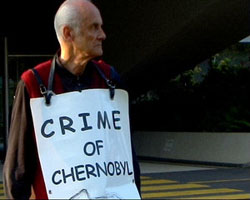 Vigil outside WHO on 27th April 2007