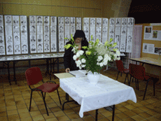 Lexposition des protraits des liquidateurs à Saint Mathieu (Haute Vienne-France) du 26 avril au 1� mai 2009