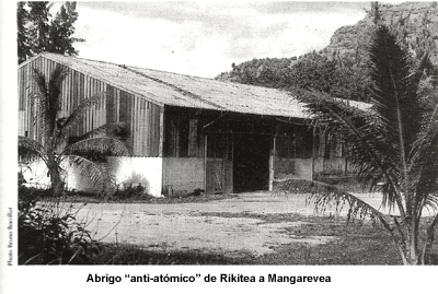 Abrigo anti-atómico de Rikitea a Mangarevea