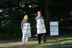 Roland Ksouri delante de la OMS del 21 al 24 mayo de 2007