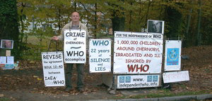 Jean-Yves Peillard vor der WHO vom 3. - 7. November 2008