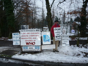 Gilbert Guirkinger vor der WHO vom 15. - 19. Dezember 2008