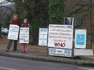 Thierry Thévenin et Sylvie Baldens vor der WHO vom 22. - 26. Dezember 2008