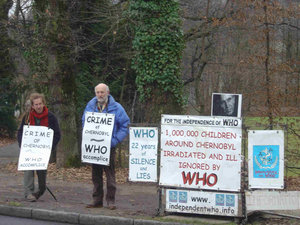 Thierry Thévenin und Jean Marie Frontini vor der WHO vom 22. - 26. Dezember 2008