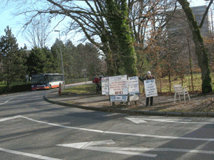 Anne Marie Jeanneret devant lOMS du 7 au 9 décembre 2009