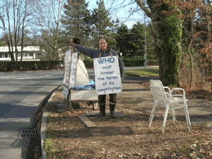 Philippe Reculard devant lOMS du 7 au 9 décembre 2009