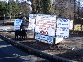 Éliane Varagnat devant lOMS du 2 au 3 février 2010
