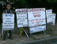 Paul Boyer devant lOMS du 25 au 28 mai 2010