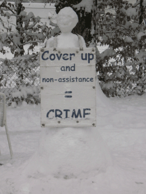 Un desconocido delante de la OMS del 1 al 3 diciembre 2010