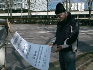 Ronan le Fur devant lOMS du 28 au 30 mars 2011
