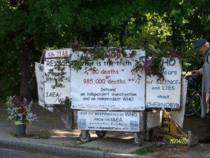 The Grand Hippocratic Vigil 2011 in front of WHO from 25th to 29th April 2011