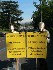 The Grand Hippocratic Vigil 2011 in front of WHO, 26th April 2011